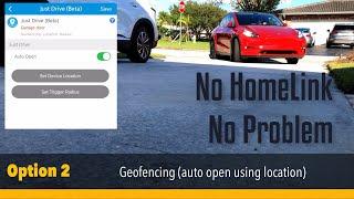 NexxGarage Tesla smart garage door opener solution for HomeLink