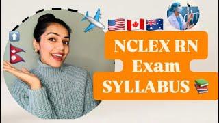 NCLEX RN EXAM SYLLABUS! ‍️ Pattern for NCLEX Exam #nclex #nclexprep