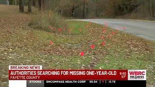 Authorities searching for missing 1-year-old in Fayette Co.