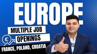 France Ploand Croatia  Bulgaria Lithuania latest jobs update |