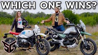 One Of These Is THE WORST SCRAMBLERS I've Ridden... | Moto Guzzi V85TT VS BMW R9T Urban GS