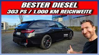 BMW 540d 2025 with 303 hp – The best diesel ever? Over 1000 km range | M for Life