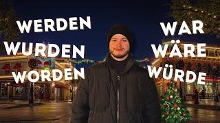 ОБЪЯСНЯЮ СЛОВА WERDEN, WURDEN, WÜRDEN, WORDEN, WAR, WÄRE