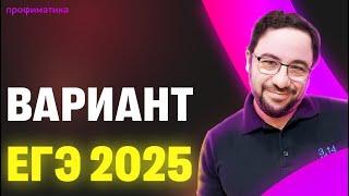 Полный разбор варианта ЕГЭ 2025 от Профиматики