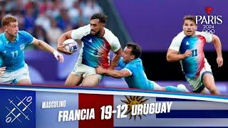 Highlights Rugby: Francia vs Uruguay 19-12 | Juegos Olímpicos París 2024 | Telemundo Deportes