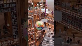 Most beautiful library in the world #travel #library #southkorea #viral #books #youtubeshorts #blog