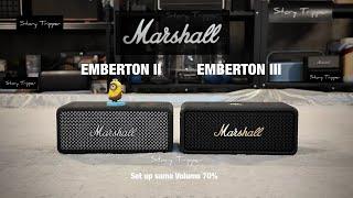 Marshall Emberton II vs Marshall Emberton III