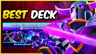 PEKKA EVO LAUNCH CHALLENGE in CLASH ROYALE!