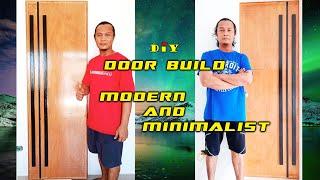 ⭕ Paggawa Ng Simple Na Pinto Makabagong Disenyo ⦿ DIY Modern And Minimalist Door Design #6