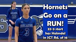 Holmdel 71 Shore Regional 52 | Shore Conference Tournament 1st Rd. | 3 Hornets with Double-Doubles