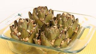 Stuffed Artichokes Recipe - Laura Vitale - Laura in the Kitchen Episode 897