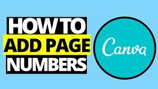 How To Add Page Numbers On Canva.com