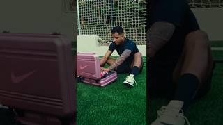 Rodrygo is packing for London with a pink touch  Thank you Ronaldinho  #NikeFootball