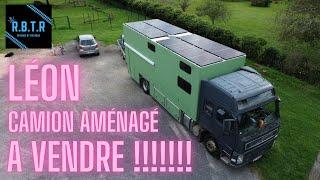 Ils vendent leurs camion aménagé Léon !!!!  #camionaménagé #nomade #vanlife