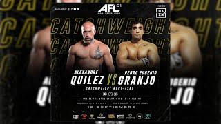 AFL 31 CAMBRILS | PEDRO EUGENIO GRANJO VS ALEXANDRE QUILEZ Combate profesional