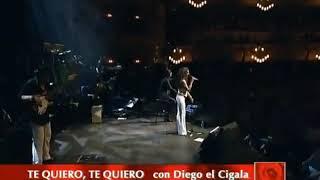 Te quiero, Te quiero. Diego El Cigala junto a Rosario.