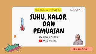 Suhu, Kalor, dan Pemuaian | IPA Kelas 7 Bab 3 Kurikulum Merdeka - Lengkap