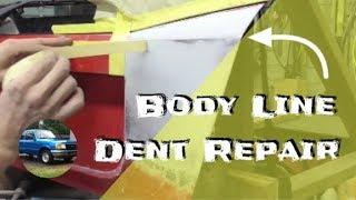 Body Line Dent Repair - Easy, Up Close, Clear Explanation