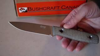 TRC Splinter in M390 steel view by www bushcraftcanada com