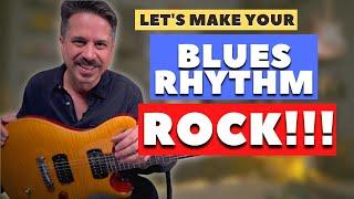 Let's work on a killer Blues Rock Rhythm Lesson!