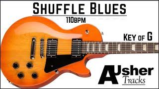 Shuffle Blues 12 Bar in G | Guitar Backing Track