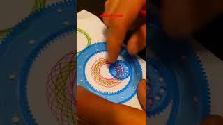 I'll try to keep the camera more in focus next time (this is harder than it looks) #spirograph #asmr