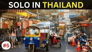 CHAO PHRAYA RIVER & CHINATOWN ADVENTURE | Solo In Thailand Ep. 5