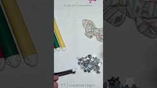 #shorts Hairclip ️️ | Craft video | Creative ragini #viral #diy