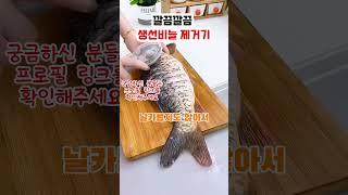 비늘 튈 일 없는 깔끔한 생선비늘 제거기 #낚시템추천 #주방용품추천 #꿀템추천