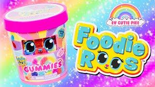 Foodie Roos GUMMIES unboxing Toys Review