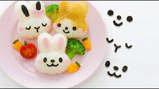 Kawaii Bunny Face Bento Rice Ball Kit 1219-175