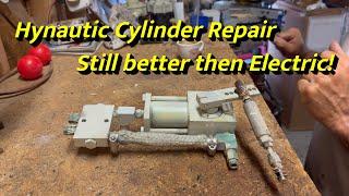 Hynautic marine cylender repair