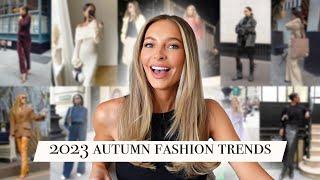 TOP 10 AUTUMN FASHION TRENDS FOR 2023 | ALEXXCOLL