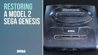 Restoring an Old Sega Genesis (Model 2) - Console Restoration