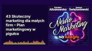 43 Skuteczny marketing dla małych firm – Plan marketingowy w pigułce | Neuromarketing na Allegro