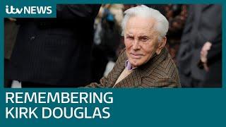 Tributes paid to Hollywood actor Kirk Douglas who died aged 103 | ITV News