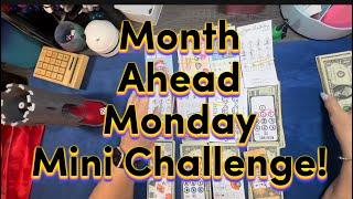 Month Ahead Mini Monday #7| Mini Savings Challenges | Saving for Sinking Funds /Month ahead savings/