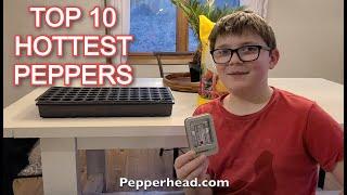 Pepperhead Challenge! Top 10 Hottest Peppers In The World!