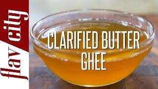 How To Make Ghee - Clarified Butter Recipe - FlavCity with Bobby