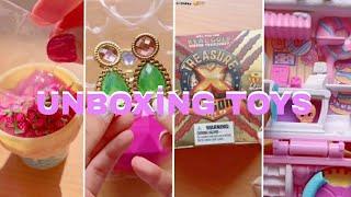 TİKTOK TOYS UNBOXING COMPILATION| ASMR~