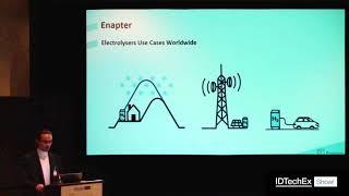 Enapter talk "Scaling Decentralized Green Hydrogen" at IDTechEX 2018