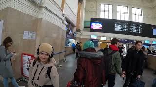 Made it to Brno, Czech! (Train Station)