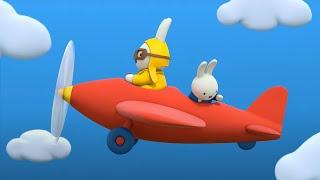 Airplane song | 'in a flying machine' | miffy song