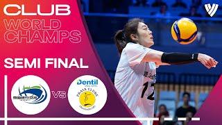 Tianjin Bohai Bank vs. Dentil Praia Clube - Semi Final | Highlights | Women's Club World Champs '24