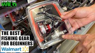 THE BEST FISHING GEAR FOR BEGINNERS AT WALMART