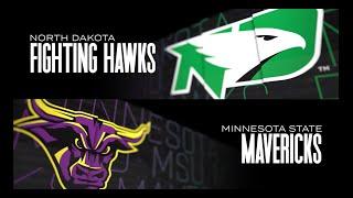 UND Hockey | Highlights at No. 20 Minnesota State | 10.18.24