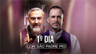 1/9  DIA COM PADRE PIO  I Exército dos Vitoriosos I Padre Monteiro Oficial