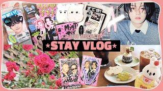 (eng) STAY VLOG | 소소한 5월깡 • 스테이 브이로그에 일상 한스푼 • 스키즈 W korea 잡지 • 전주 여행 • 챔필직관 | 덕질 브이로그