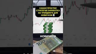 Самая ПРОСТАЯ СТРАТЕГИЯ ТРЕЙДИНГА для НОВИЧКОВ | Обучение Трейдингу #трейдинг #форекс #заработок