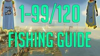Runescape 3 - 1-99/120 Fishing guide 2018